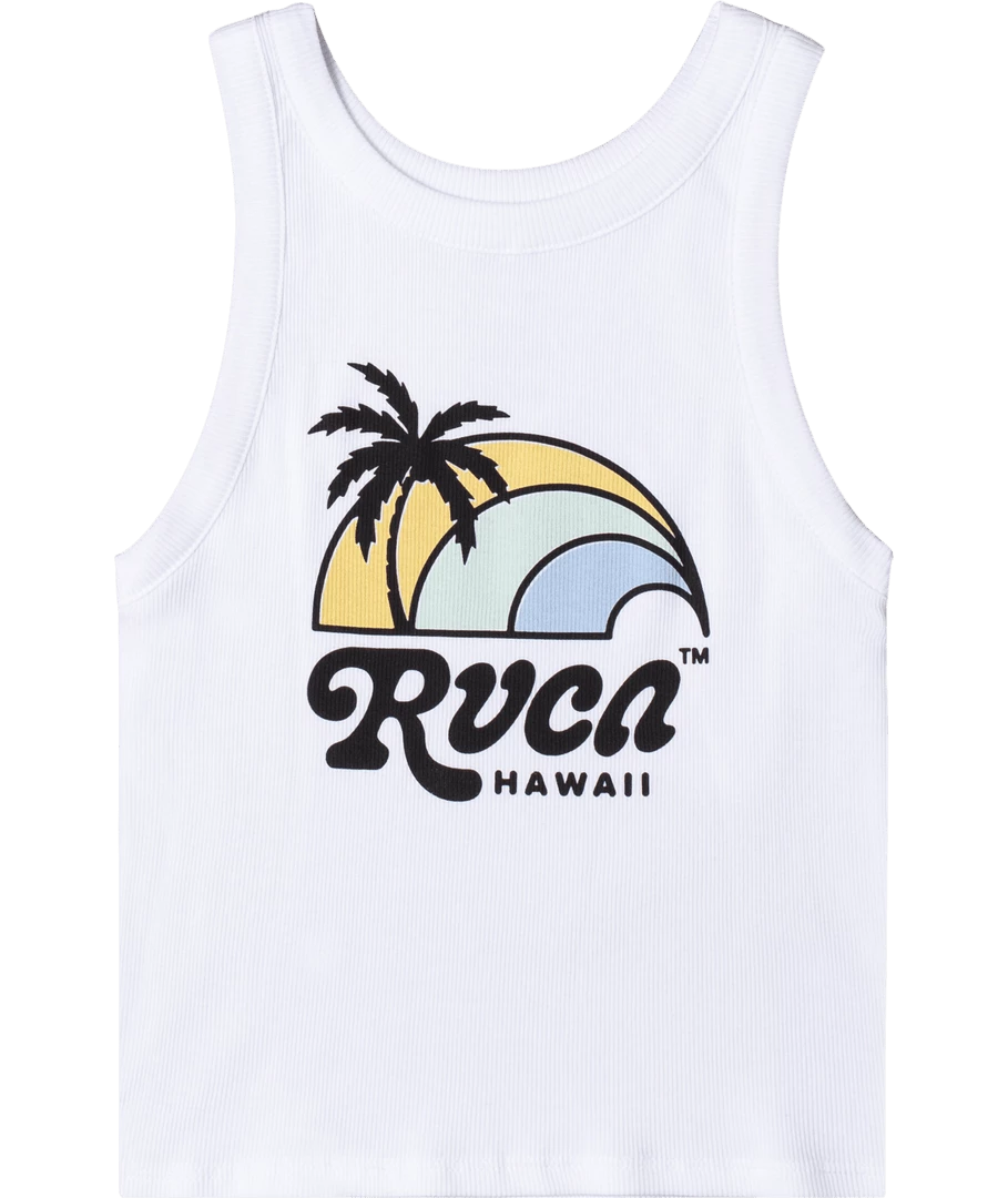 RVCA Tropo Hawaii Tank Top Women's 3 RVCA Tropo Hawaii Tank Top Women's