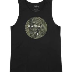RVCA Hawaii Motors Camo Tank Top