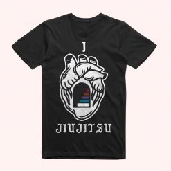 Bridge City Fight Shop I Heart Jiu Jitsu Tee Men's Apparel