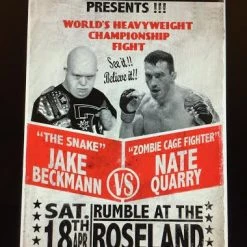 ZCF Zombie Cage Fighter Quarry X Beckmann Shirt Men's Apparel