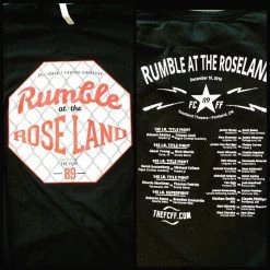 FCFF Rumble At The Roseland 89 Shirts Men's Apparel