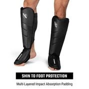 Protective Gear Hayabusa T3 Full Back Shin Guards 11 Protective Gear Hayabusa T3 Full Back Shin Guards