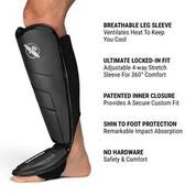 Protective Gear Hayabusa T3 Full Back Shin Guards 10 Protective Gear Hayabusa T3 Full Back Shin Guards
