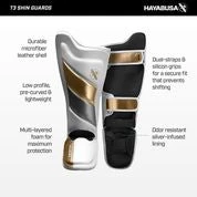 Hayabusa T3 Striking Shin Guards 57 Hayabusa T3 Striking Shin Guards