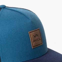 RVCA VA All The Way Curved Brim Trucker Hat Hats