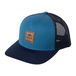 RVCA VA All The Way Curved Brim Trucker Hat Hats