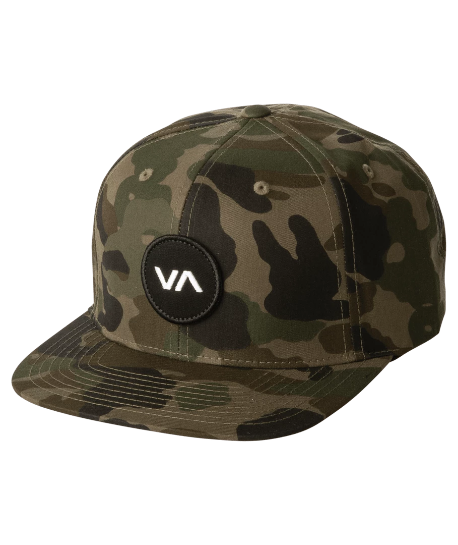 RVCA VA Patch Snapback Hat 5 RVCA VA Patch Snapback Hat