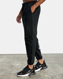 RVCA Matt Leines Faces Sweatpants Black Men's Apparel 6 RVCA Matt Leines Faces Sweatpants Black Men's Apparel