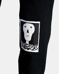 RVCA Matt Leines Faces Sweatpants Black Men's Apparel 9 RVCA Matt Leines Faces Sweatpants Black Men's Apparel