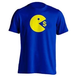 Bridge City Fight Shop Clearance Pacman Eating $ T-Shirt
