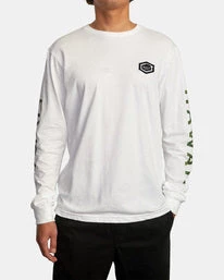 Men's Apparel RVCA Hawaii Hex Long Sleeve Tee