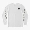 Men's Apparel RVCA Hawaii Hex Long Sleeve Tee