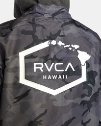 RVCA Island Hex Coaches Jacket Men's Apparel 6 RVCA Island Hex Coaches Jacket Men's Apparel
