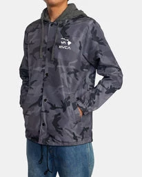 RVCA Island Hex Coaches Jacket Men's Apparel 7 RVCA Island Hex Coaches Jacket Men's Apparel