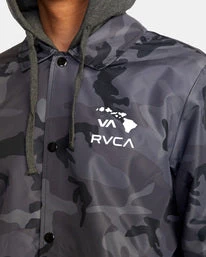 RVCA Island Hex Coaches Jacket Men's Apparel 10 RVCA Island Hex Coaches Jacket Men's Apparel