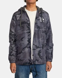 RVCA Island Hex Coaches Jacket Men's Apparel 9 RVCA Island Hex Coaches Jacket Men's Apparel
