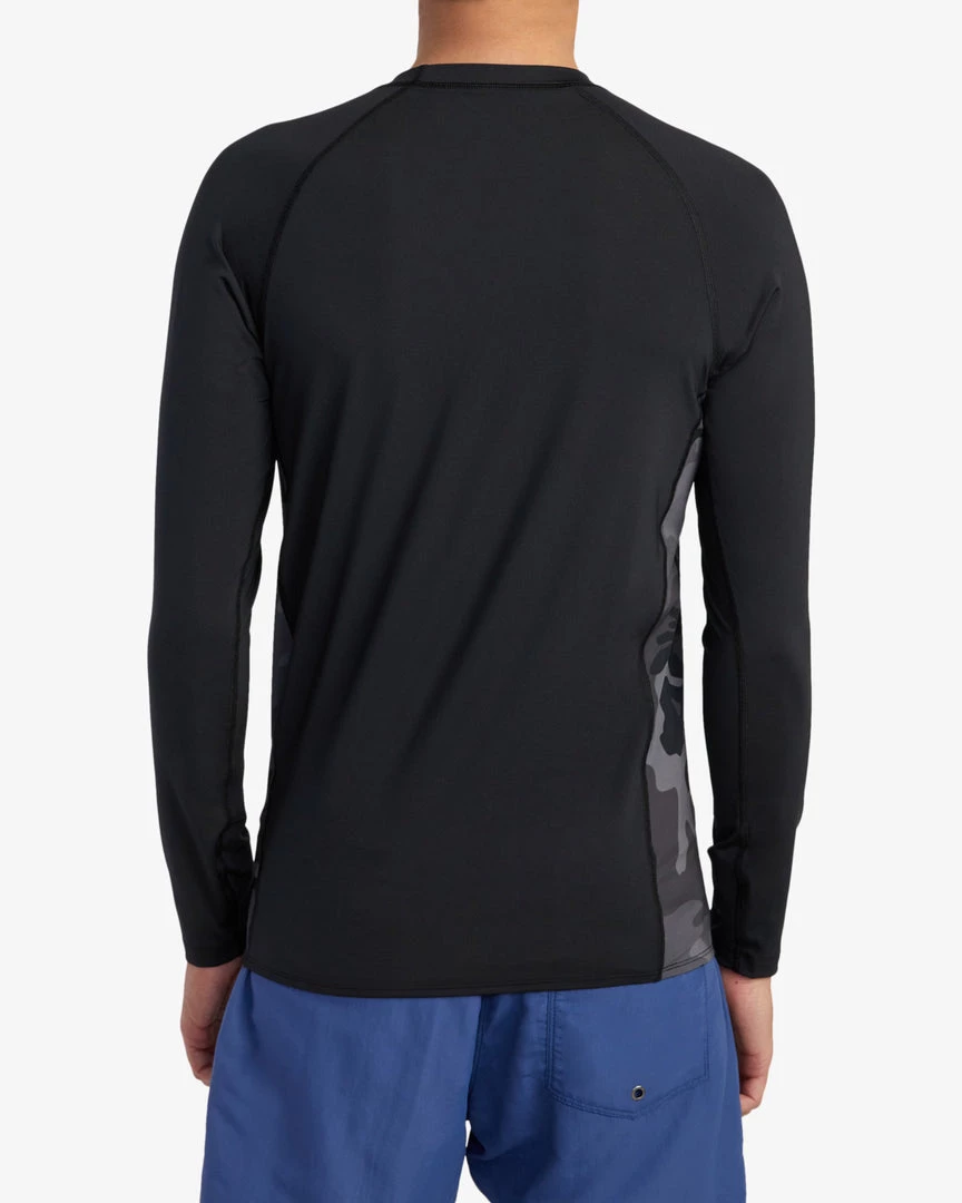 RVCA Island Hex Long Sleeve Rashguard Men's Apparel 8 RVCA Island Hex Long Sleeve Rashguard Men's Apparel