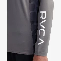 RVCA Island Hex Long Sleeve Rashguard Men's Apparel 37 RVCA Island Hex Long Sleeve Rashguard Men's Apparel