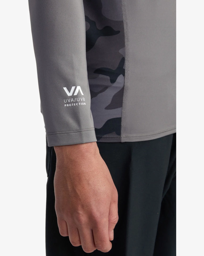 RVCA Island Hex Long Sleeve Rashguard Men's Apparel 19 RVCA Island Hex Long Sleeve Rashguard Men's Apparel