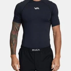RVCA Sport Short Sleeve Rashguard Men's Apparel