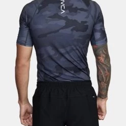 RVCA Sport Short Sleeve Rashguard Men's Apparel 14 RVCA Sport Short Sleeve Rashguard Men's Apparel