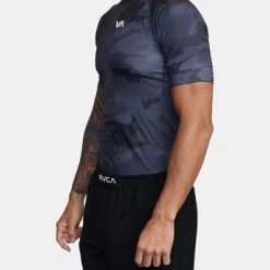 RVCA Sport Short Sleeve Rashguard Men's Apparel 15 RVCA Sport Short Sleeve Rashguard Men's Apparel