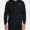 Men's Apparel RVCA Swift Zip Up Hoodie Box