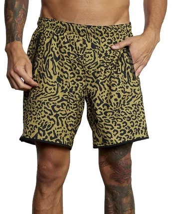 Shorts And Spats RVCA Yogger Stretch Athletic Shorts 17" (multicolors) 5 Shorts And Spats RVCA Yogger Stretch Athletic Shorts 17" (multicolors)