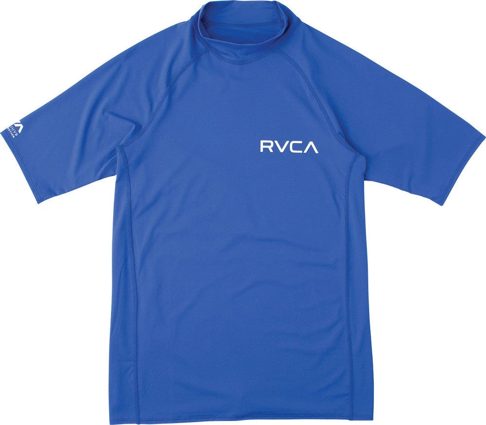 RVCA Boy's RVCA Solid Short Sleeve Rashguard Youth