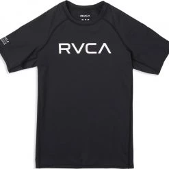 RVCA Boys Short Sleeve Rashguard Youth