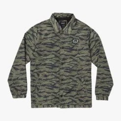 RVCA Jungle Camo Coaches Jacket