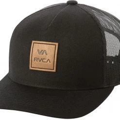 RVCA VA All The Way Curved Brim Trucker Hat Hats