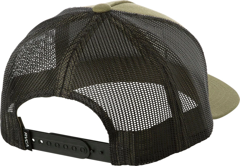 RVCA VA All The Way Curved Brim Trucker Hat Hats