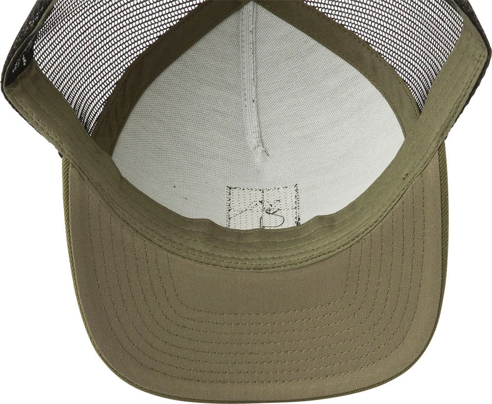 RVCA VA All The Way Curved Brim Trucker Hat Hats