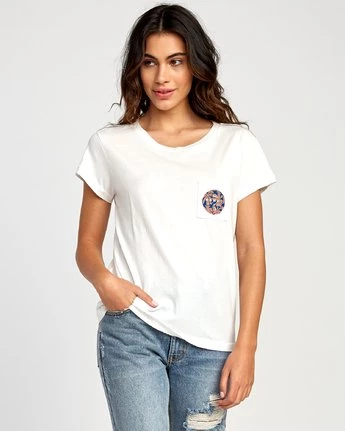 RVCA Women's Da Aina Pocket T-Shirt 3 RVCA Women's Da Aina Pocket T-Shirt