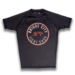 Bridge City Fight Shop BCFS Circle Logo Youth Rashguard