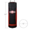 Training Pads And Heavy Bags Ringside Large Leather 130lb. Heavy Bag