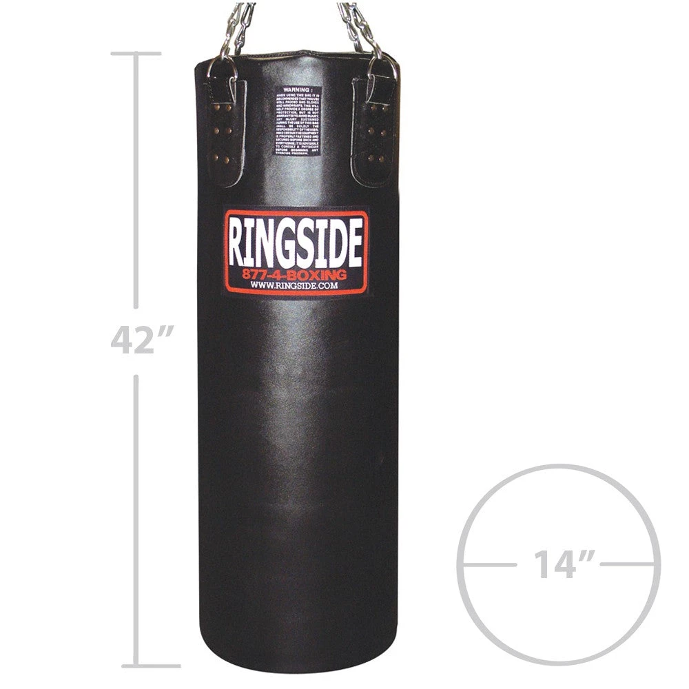 Ringside Soft Filled Leather 65lb. Heavy Bag 3 Ringside Soft Filled Leather 65lb. Heavy Bag
