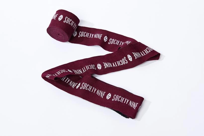 Society Nine Logo Hand Wraps -180 Inch 3 Society Nine Logo Hand Wraps -180 Inch