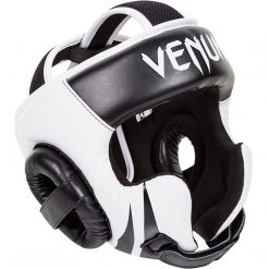 Venum Challenger 2.0 Headgear - Hook & Loop Strap - Black/Ice Protective Gear