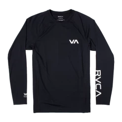 RVCA Boy's RVCA Solid Long Sleeve Rashguard
