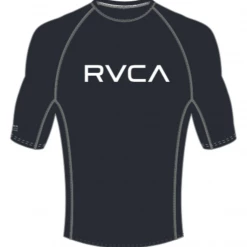RVCA Boys Short Sleeve Rashguard Youth