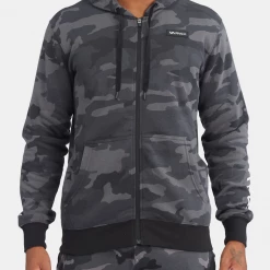 Men's Apparel RVCA Swift Zip Up Hoodie Box