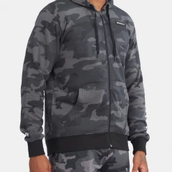 Men's Apparel RVCA Swift Zip Up Hoodie Box