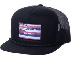 Hats RVCA Defer Flag Snapback Hat