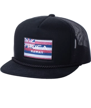 Hats RVCA Defer Flag Snapback Hat 3 Hats RVCA Defer Flag Snapback Hat