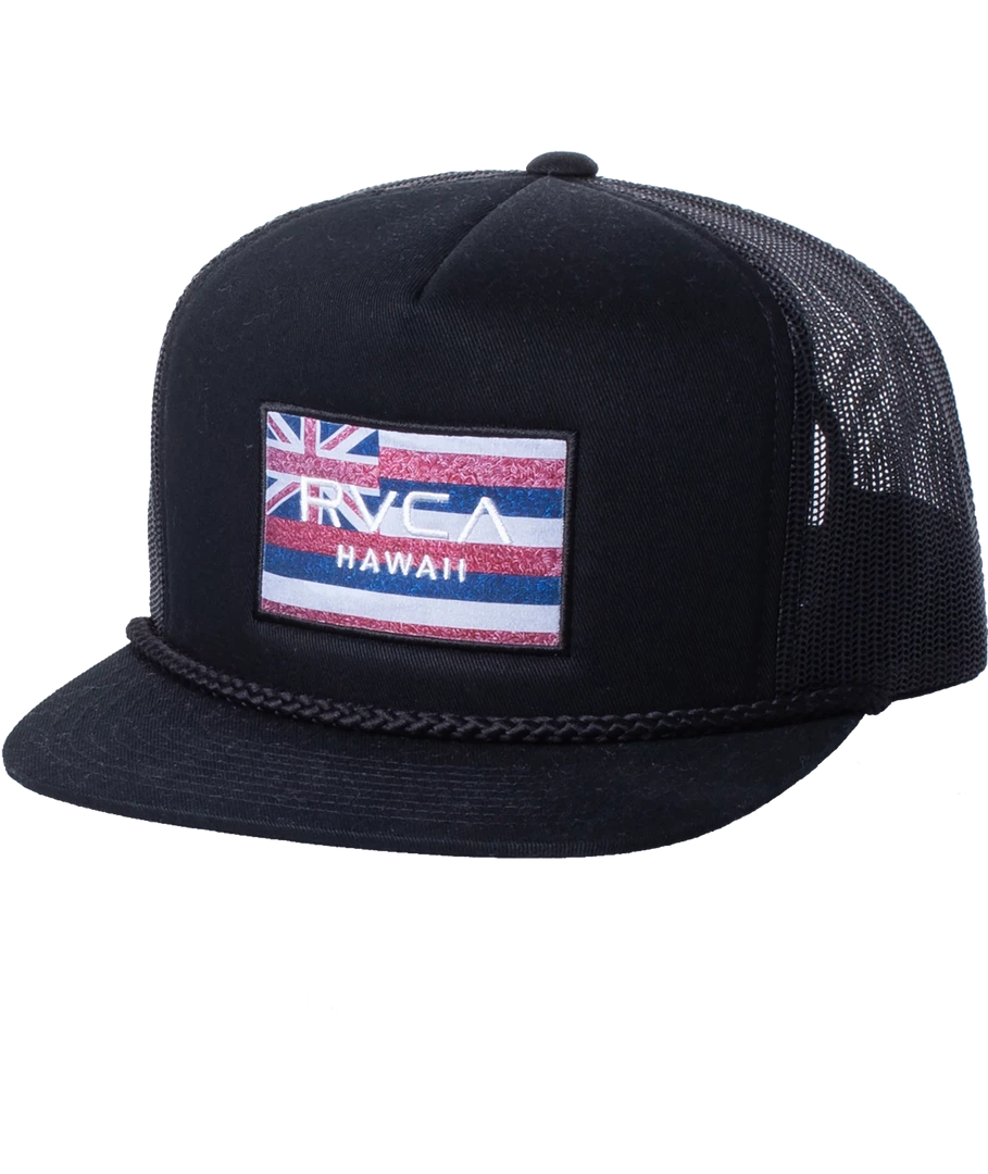 Hats RVCA Defer Flag Snapback Hat 5 Hats RVCA Defer Flag Snapback Hat