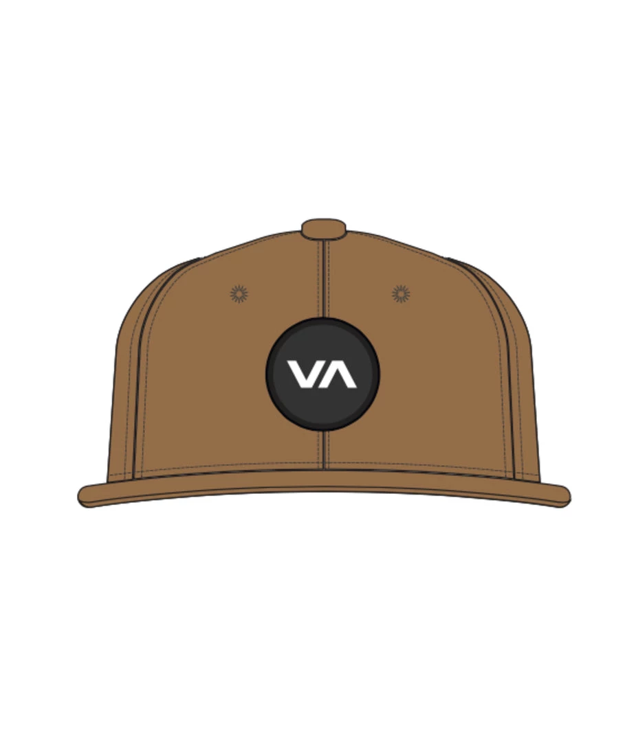 RVCA VA Patch Snapback Hat 4 RVCA VA Patch Snapback Hat