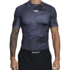 RVCA Sport Short Sleeve Rashguard Men's Apparel 13 RVCA Sport Short Sleeve Rashguard Men's Apparel