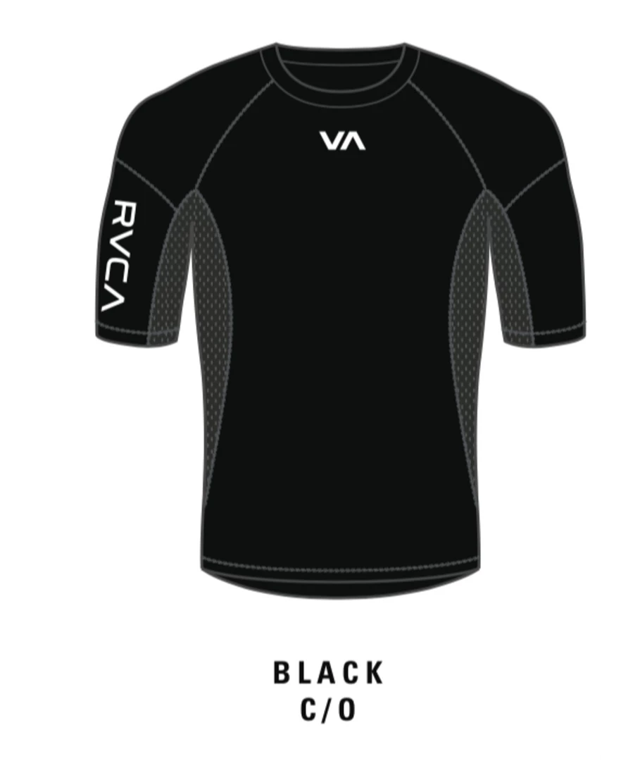 Men's Apparel RVCA Compression Performance Sport Tee 5 Men's Apparel RVCA Compression Performance Sport Tee